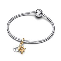 Charm Pandora Donna in Argento Diamante Lab Grown 763588C01 - 763588C01